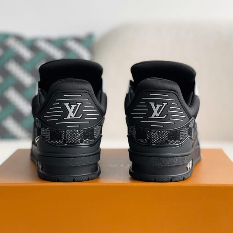 Louis Vuitton LV Trainer Damier Denim Black